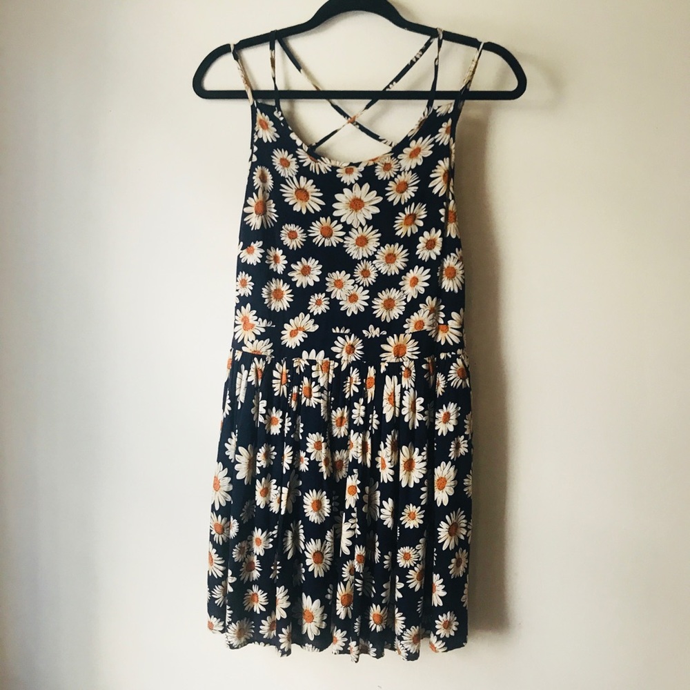 Daisy Patterned Spring Dress